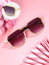 Haute Sauce - The Cyborg Wayfarer Sunglass - Amethyst Purple